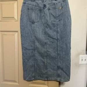 Michael Kors Classic Blue Pencil Skirt Worn Once